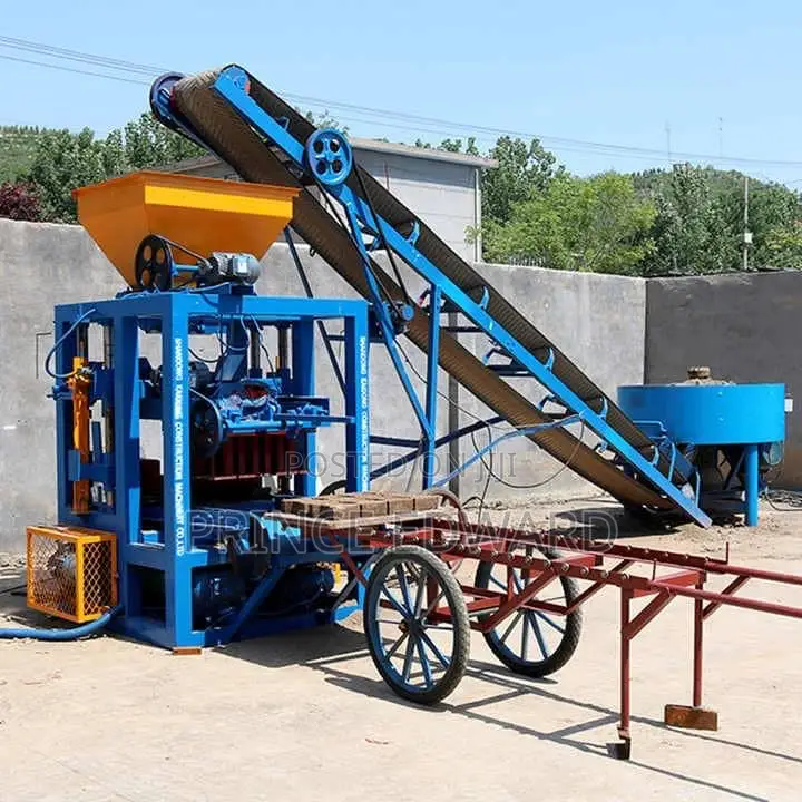 Industrial Automatic Block Making Machine