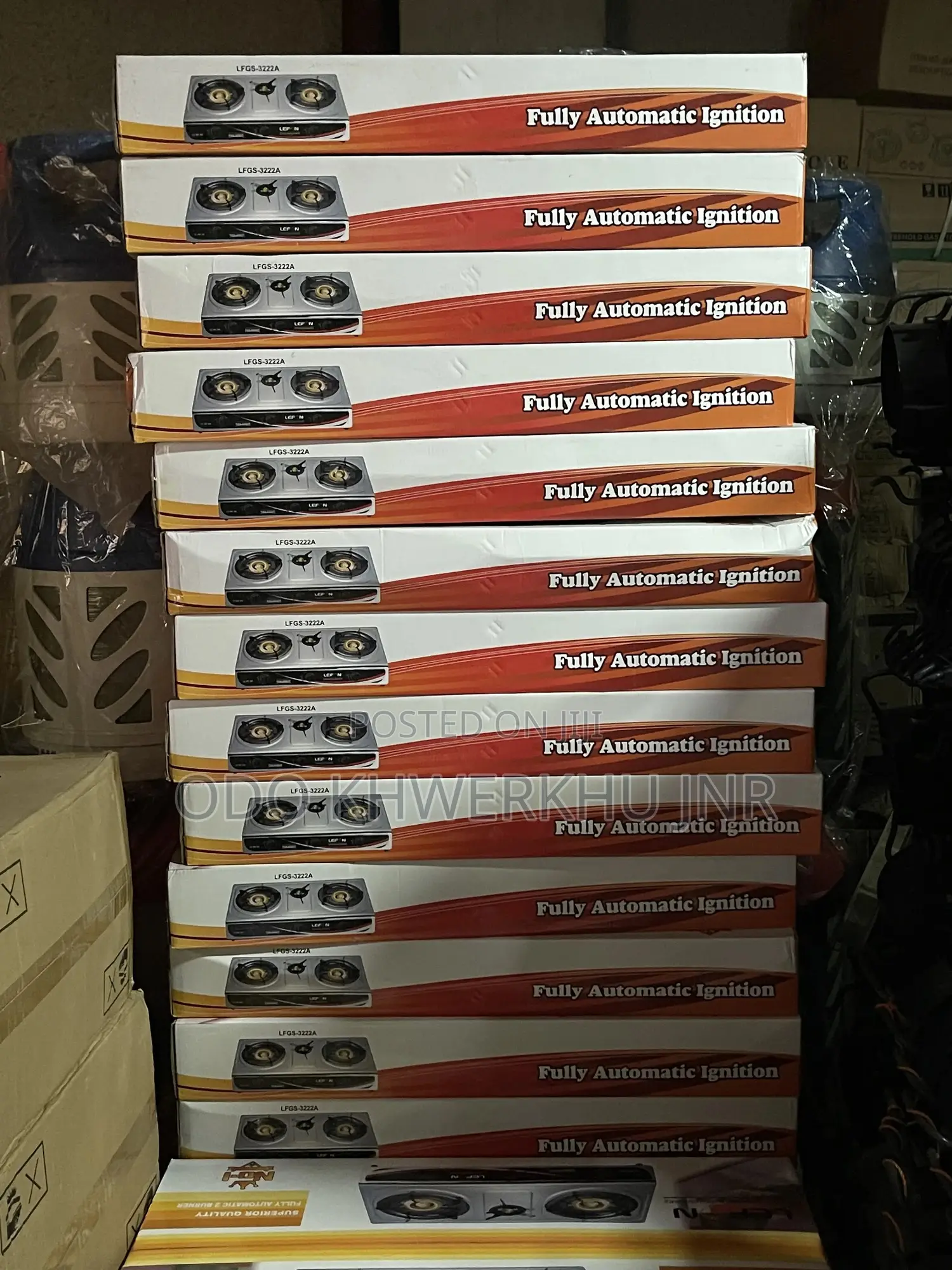 3burner Automatic Gas Stove