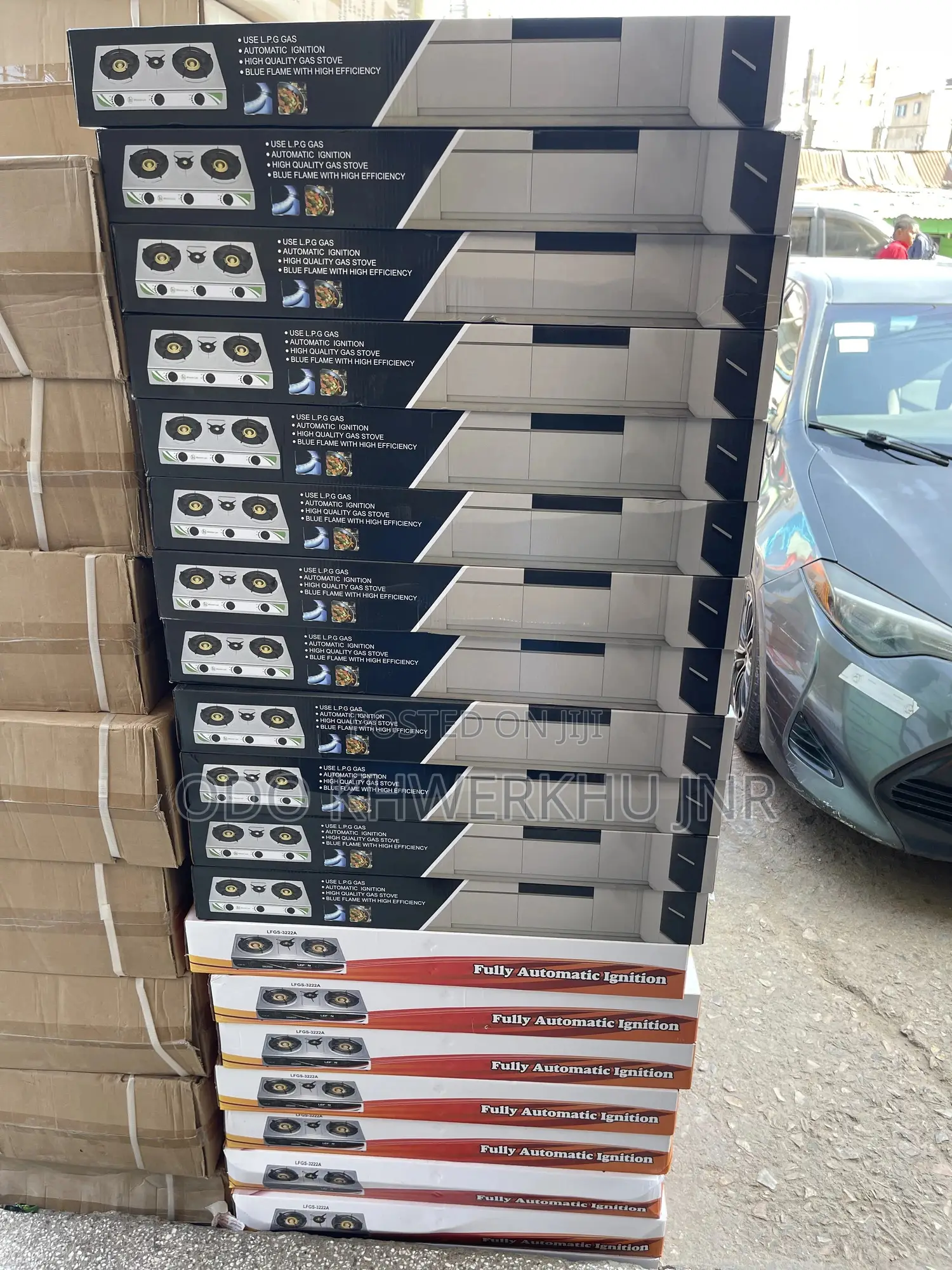 3burner Automatic Gas Stove