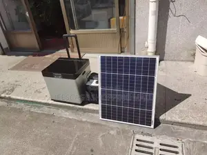 Portable Electric Cooler/Refrigerator With Trolley Handle