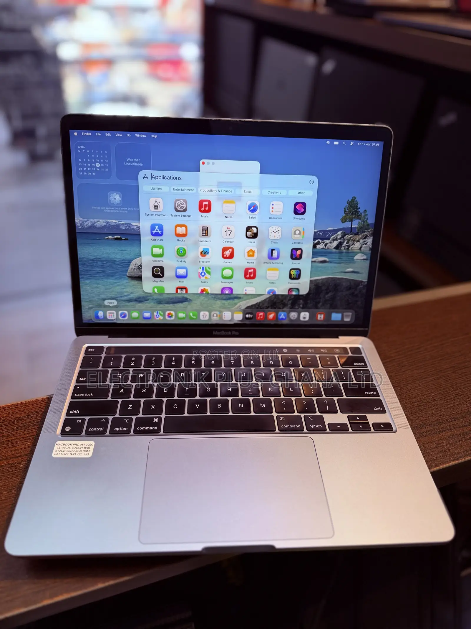 Laptop Apple MacBook Pro 2020 M1 8GB Apple M1 Pro SSD 512GB