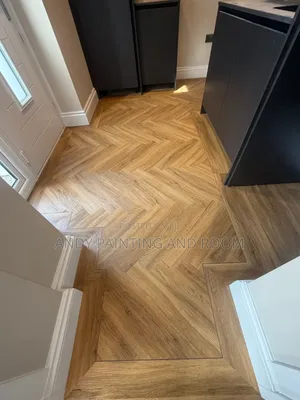 Vinyl Tiles Installation in Modern Style