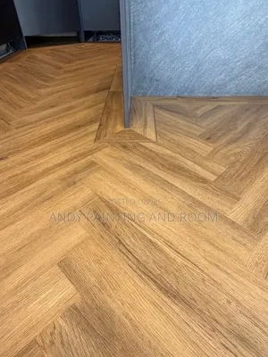 Vinyl Tiles Installation in Modern Style