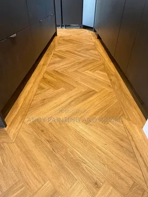 Vinyl Tiles Installation in Modern Style