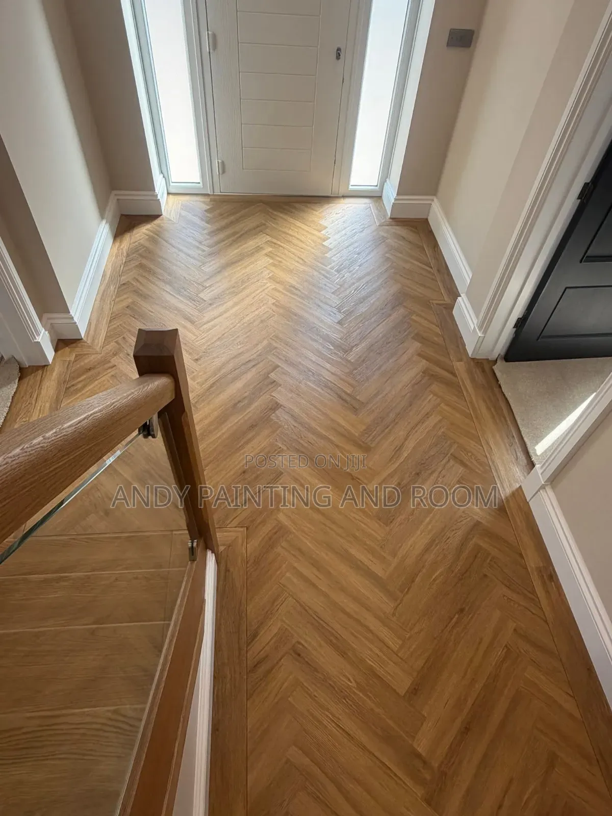 Vinyl Tiles Installation in Modern Style