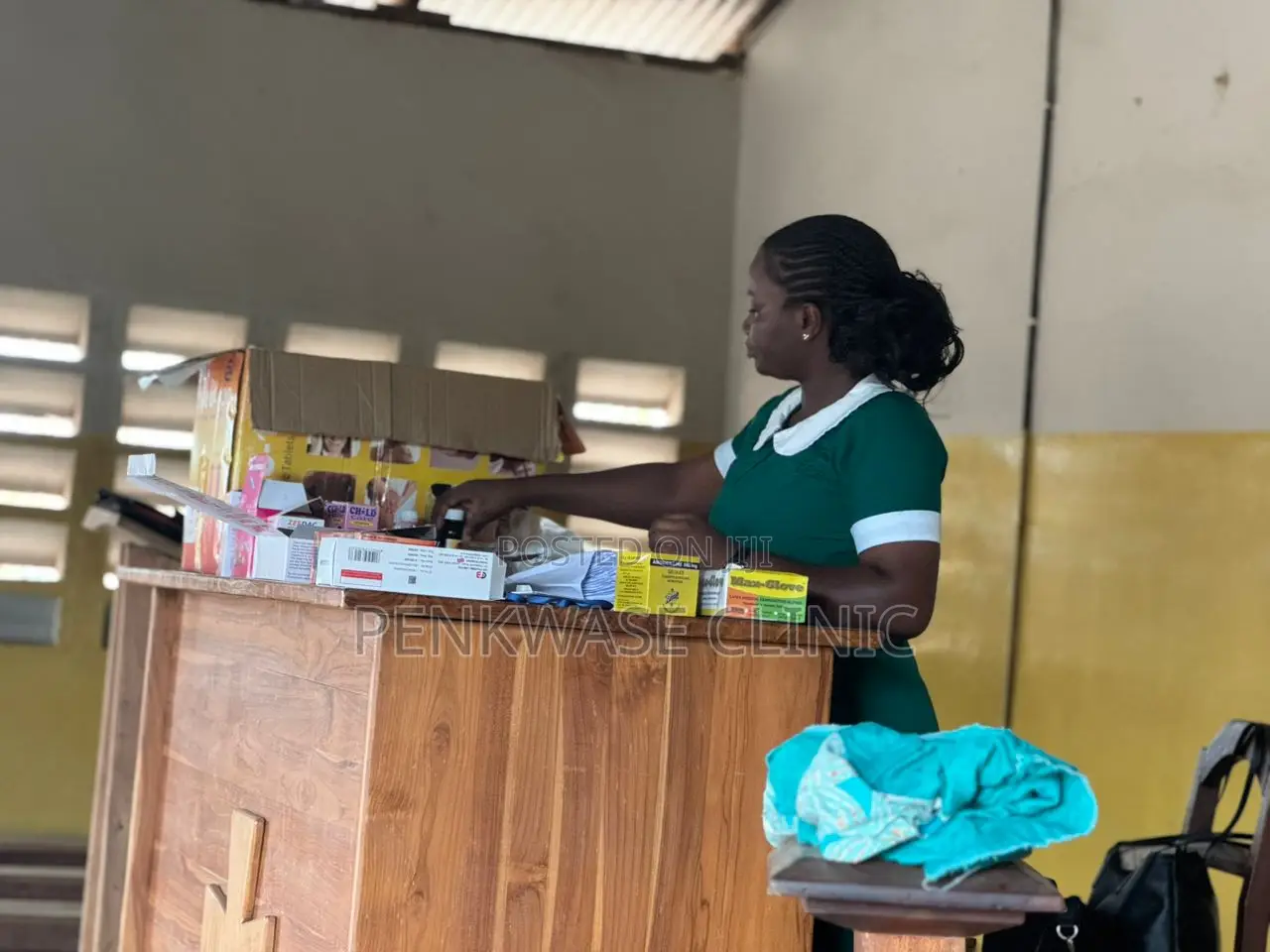 In-Clinic Treatment and Follow-Up Care at Penkwase Clinic