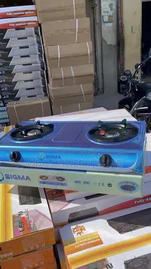 2 Burners Automatic Gas Stove