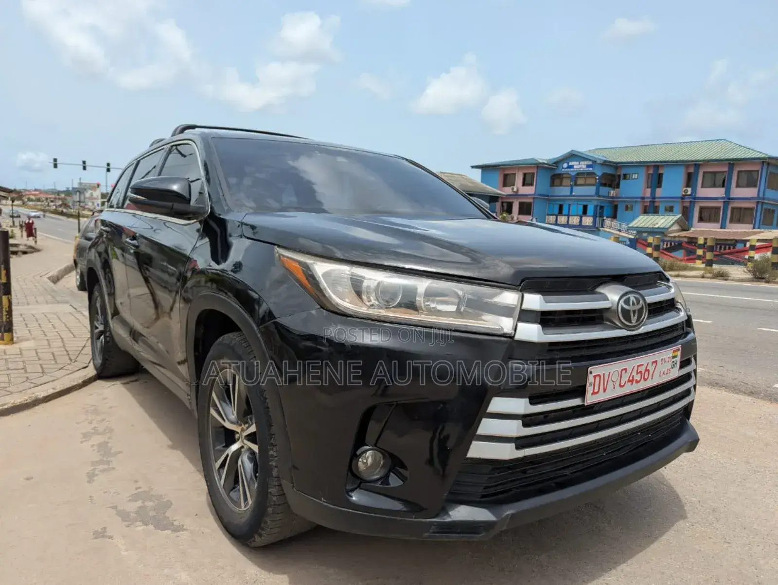 Toyota Highlander LE 4x2 (2.7L 4cyl 6A) 2018 Black