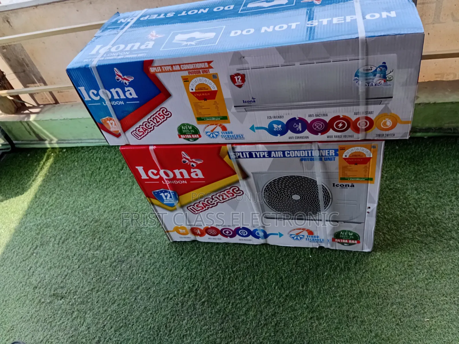 Icona 1.5hp Ac Turbo Chill Power, Ac That Freezes Heat Fast