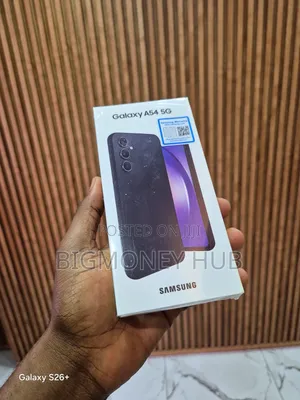 New Samsung Galaxy A54 5G 128 GB Black