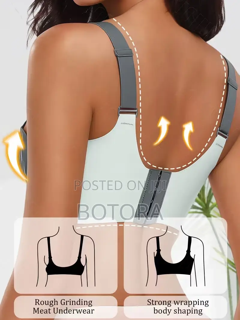Women’S Wire-Free Bra With Free Tote Bag – Removable Pads