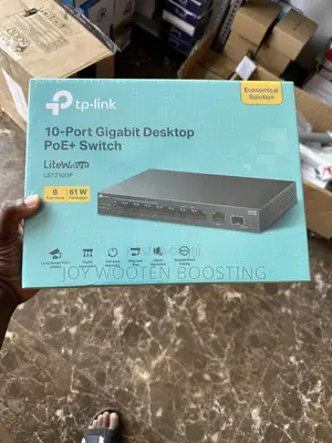 Tp-Link Ls1210gp 10-Port Gigabit Poe Switch