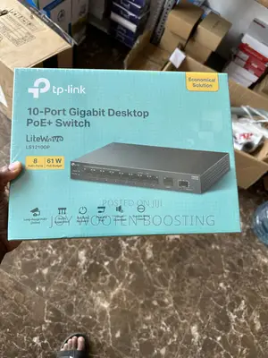 Tp-Link Ls1210gp 10-Port Gigabit Poe Switch