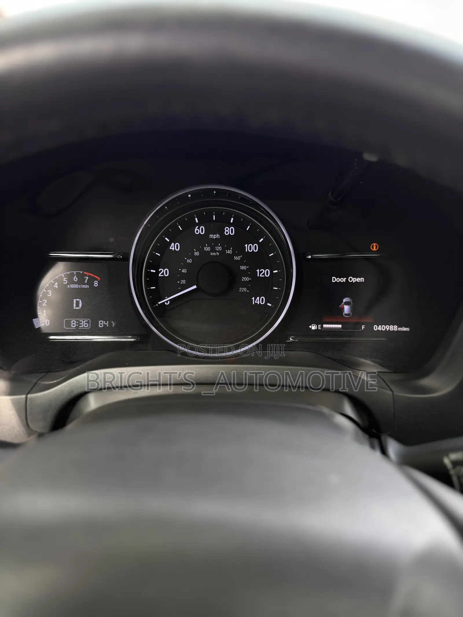 Honda HR-V Touring AWD 2020 Orange