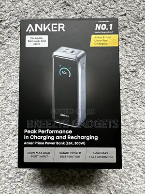 Anker Prime Power Bank (, 300w) Laptop Power Bank