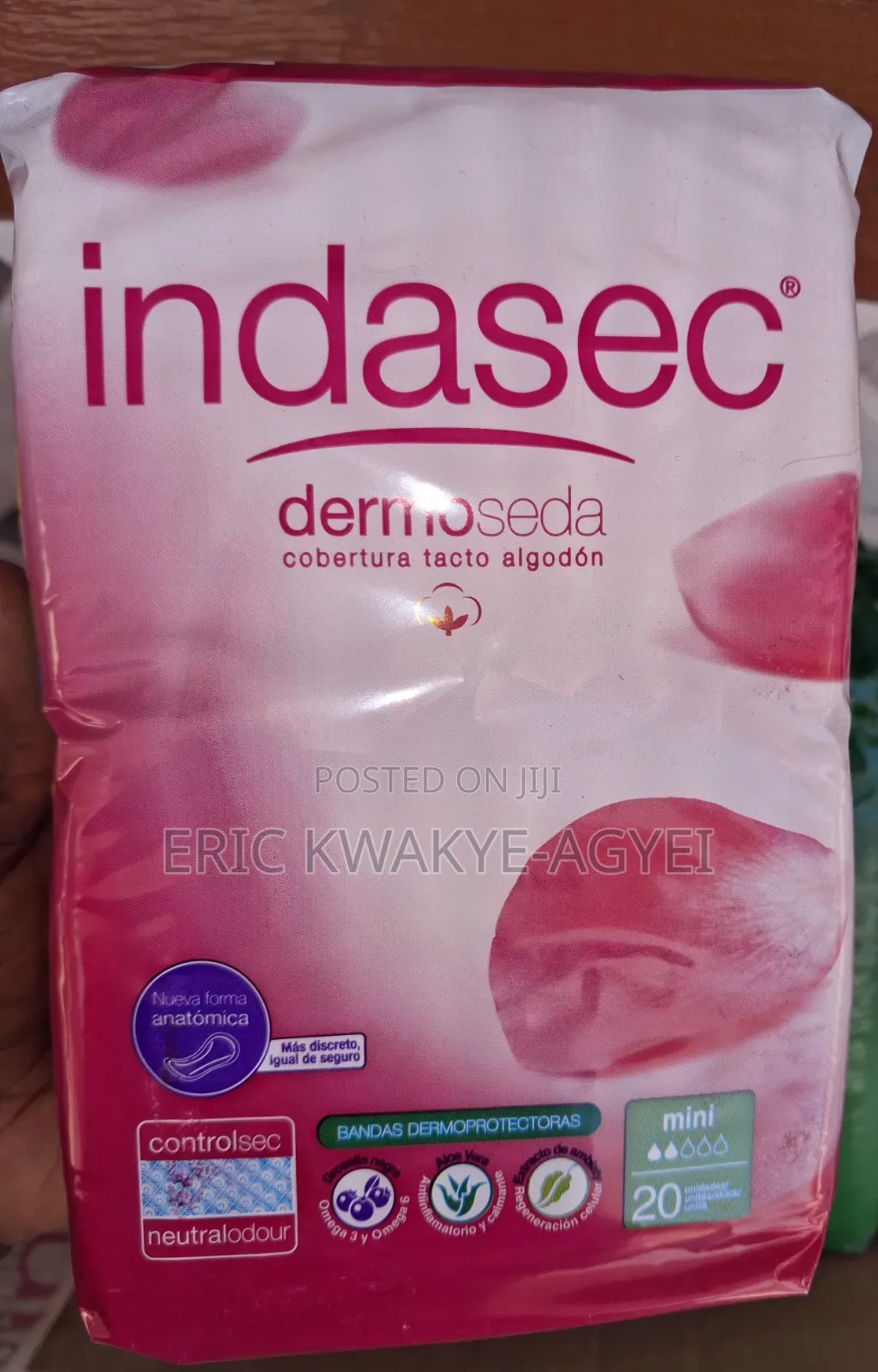 Indasec Dermoseda Incontinence Pad Extra 20 Units