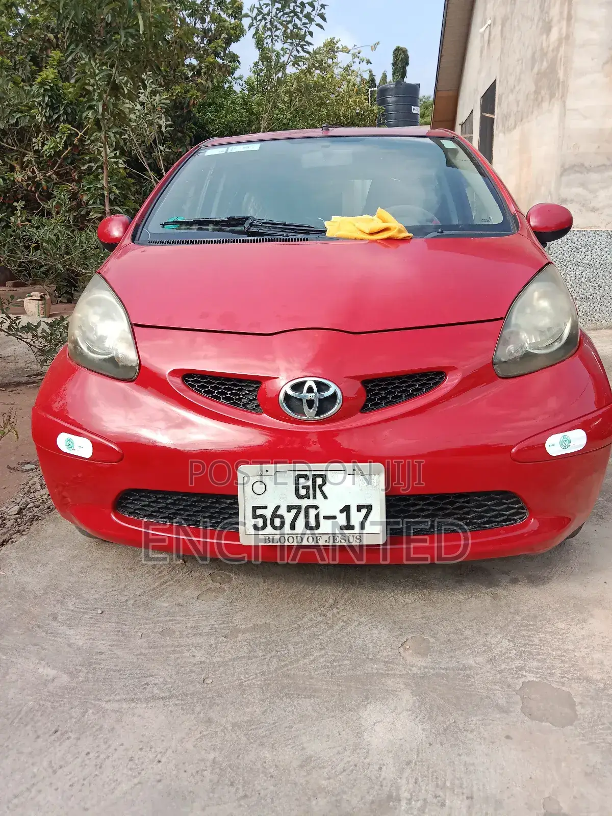 Toyota Aygo 2005 Red