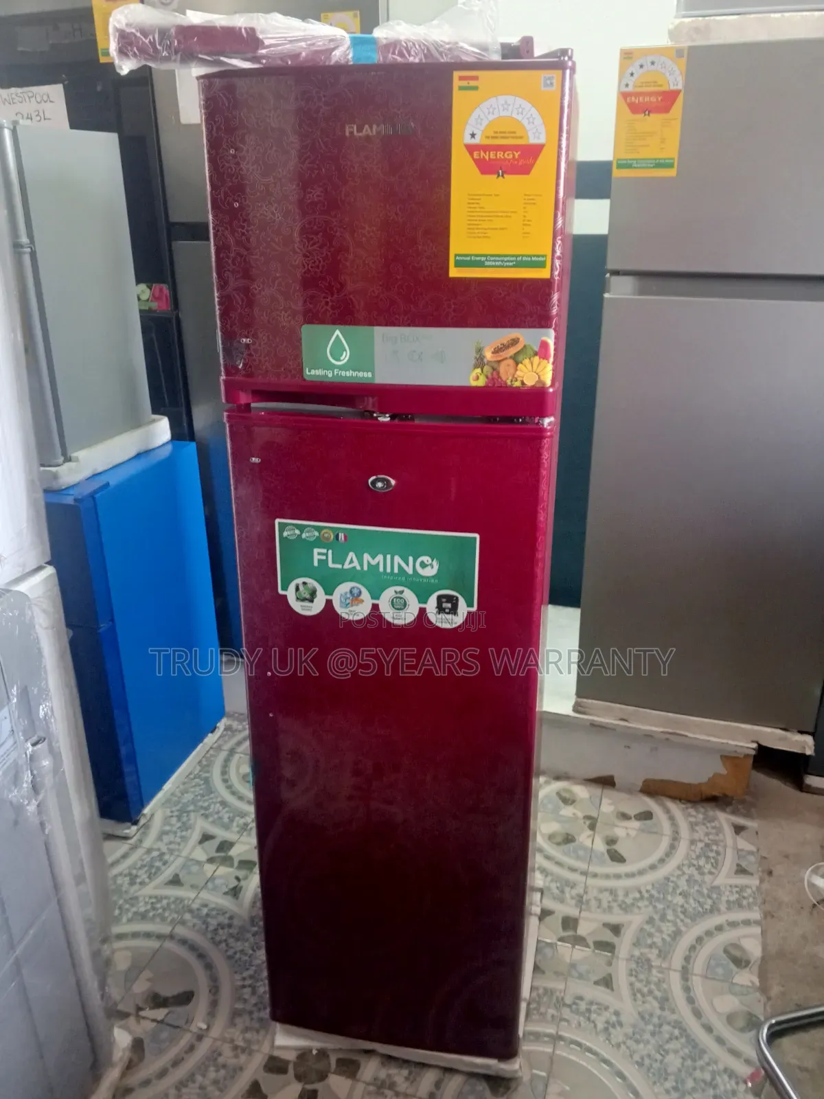 Durable Flamino 166l Refrigerator – Built for Everyday Use