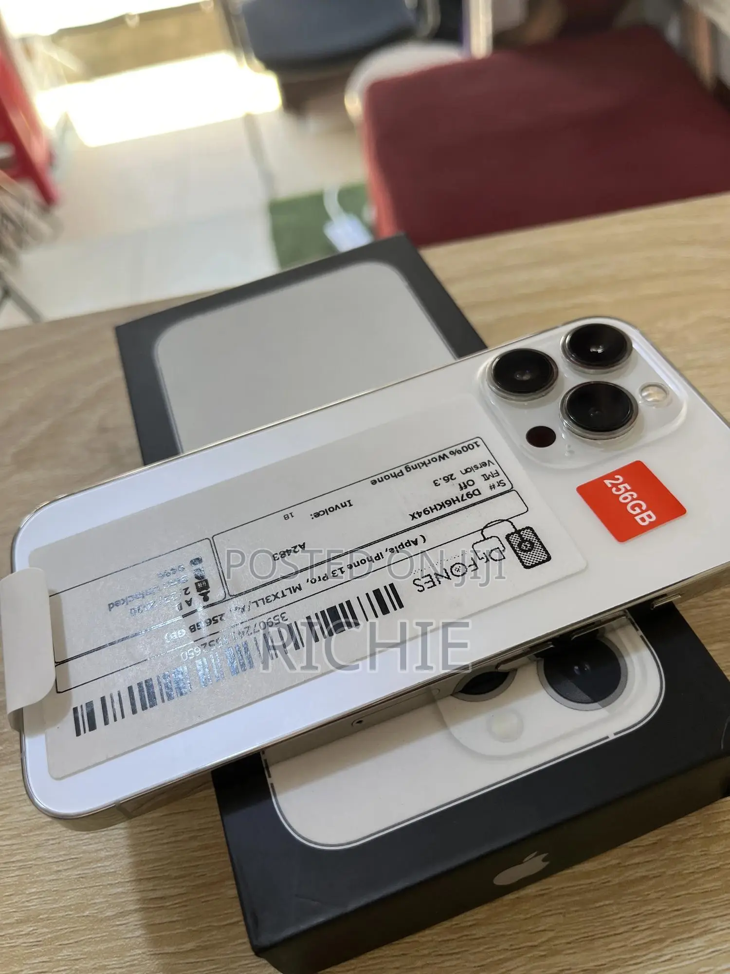 New Apple iPhone 13 Pro 256 GB White