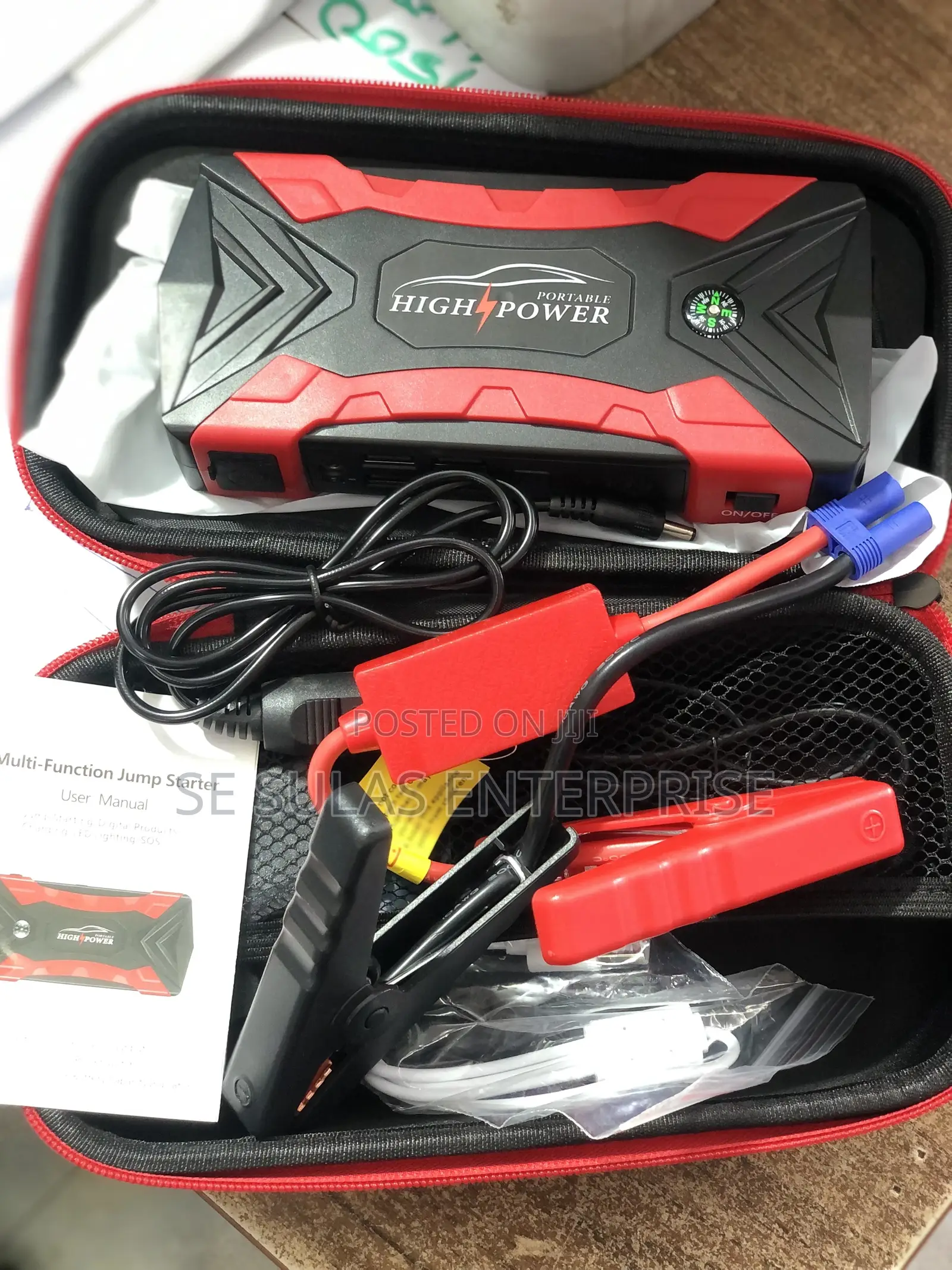 High Power Potable Multi-Function Jump Starter