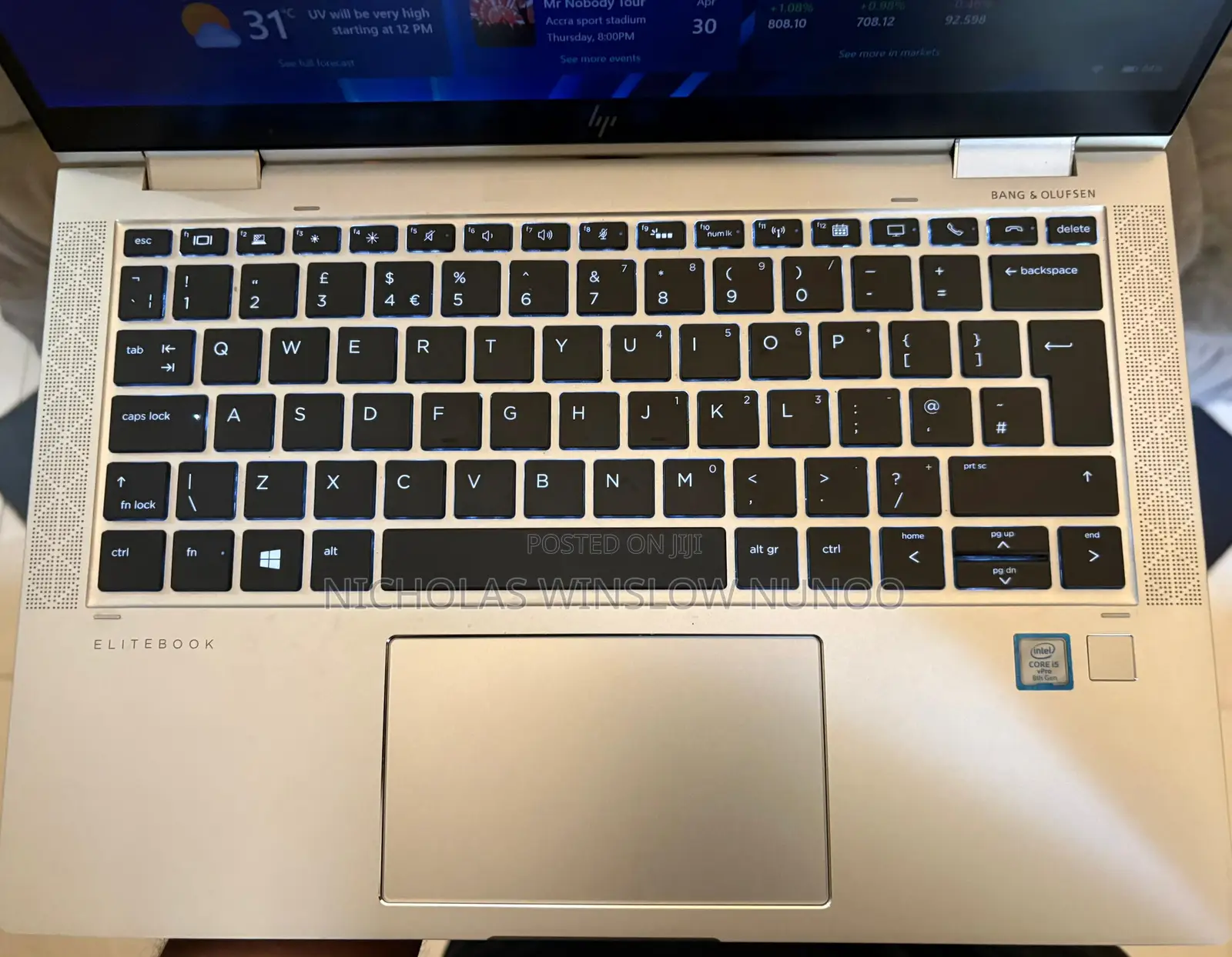 Laptop HP EliteBook 830 G7 16GB Intel Core i5 SSD 256GB