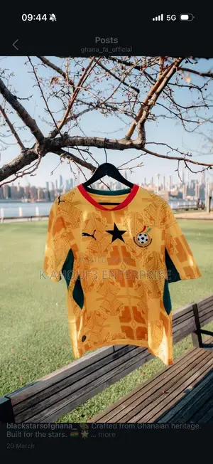 Ghana Away Jersey for World Cup