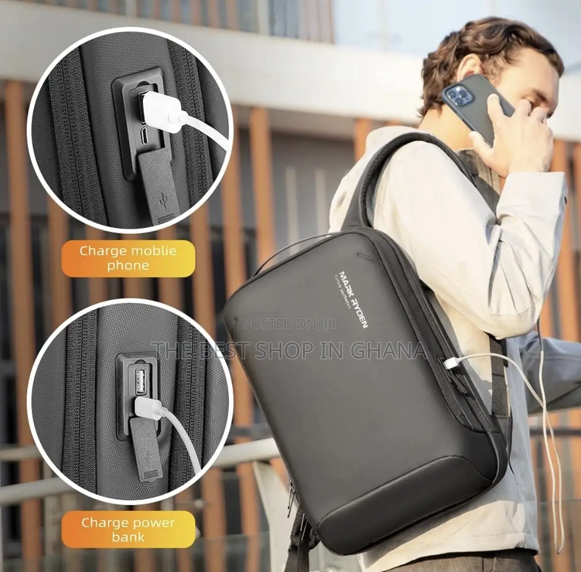 Portable Multi- Function Usb Bag Made in Uk