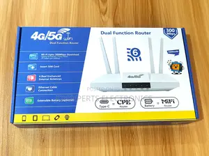 Super Fast 4g/5g Dual Function Wireless Router - New