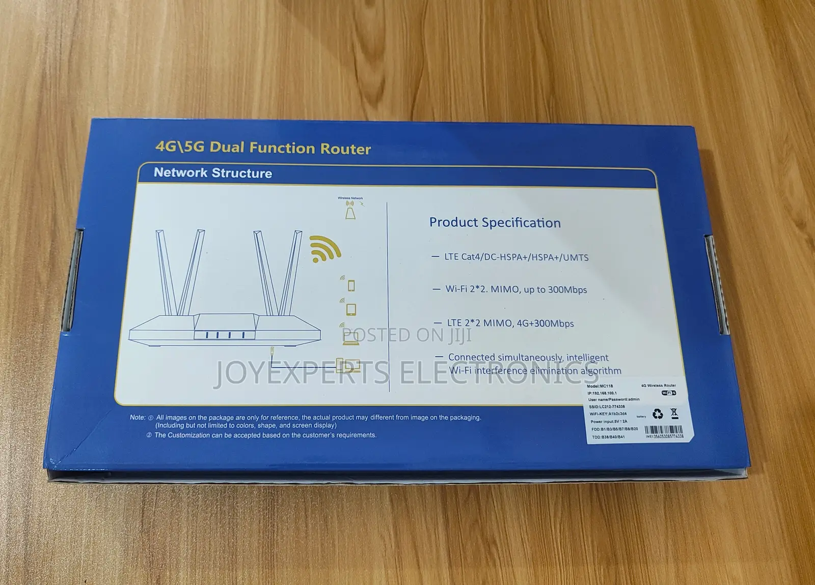 Super Fast 4g/5g Dual Function Wireless Router - New
