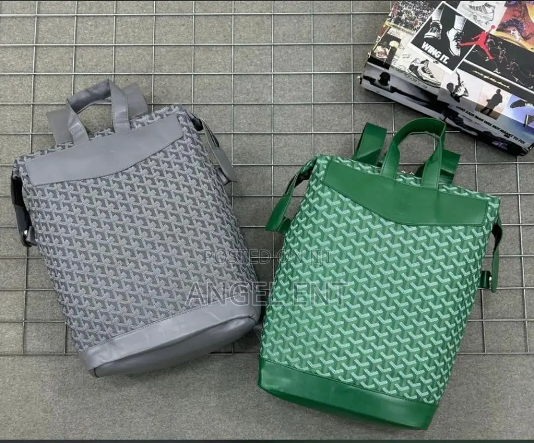 Goyard Backpacks Available as Seen (Location: Kumasi)