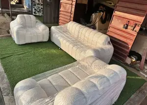 Luxury Boucle Sofa Set