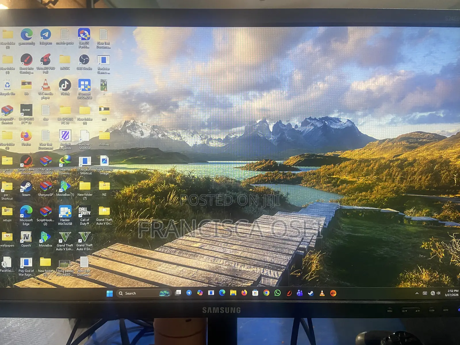 Desktop Computer HP ProDesk 400 16GB Intel Core i7 HDD 1T