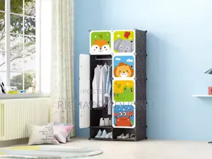 8 Cubes Wardrobe With Shoe Rack