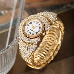 Women’S 2-Piece Jewelry Set – Stylish Watch + Bracelet - Box Included