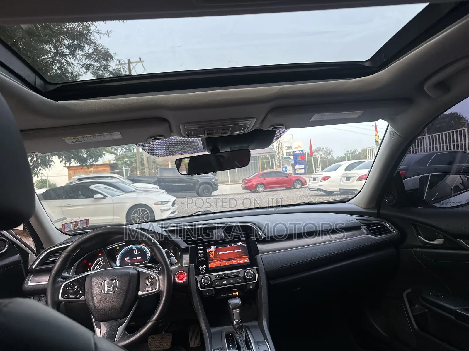 Honda Civic EX-L Sedan 2019 White