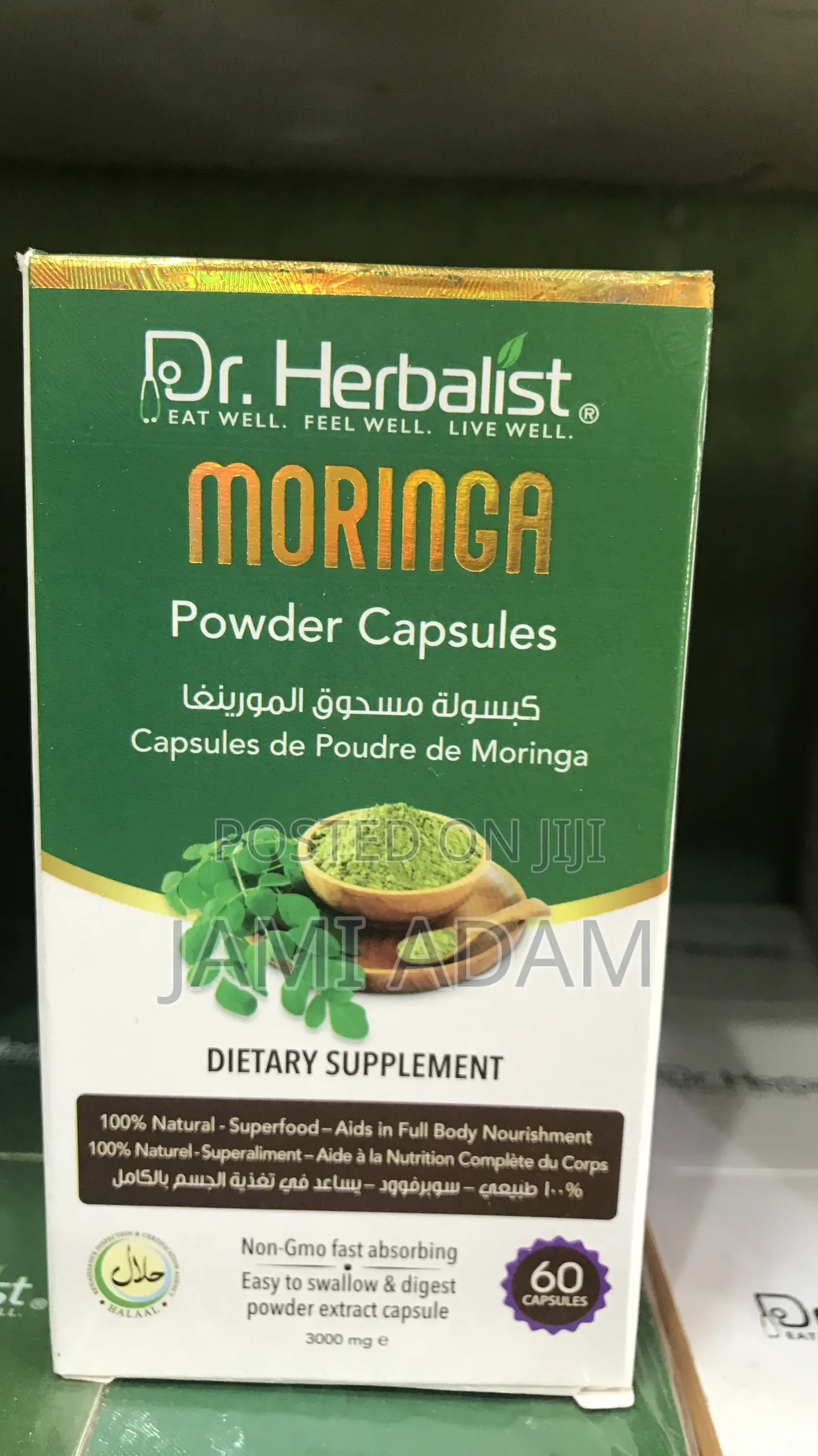 Moringa Powder Capsules