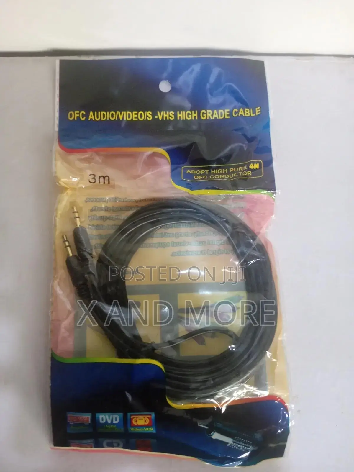 3m Aux (3.5mm Jack to Jack) Cable (Male to Male)