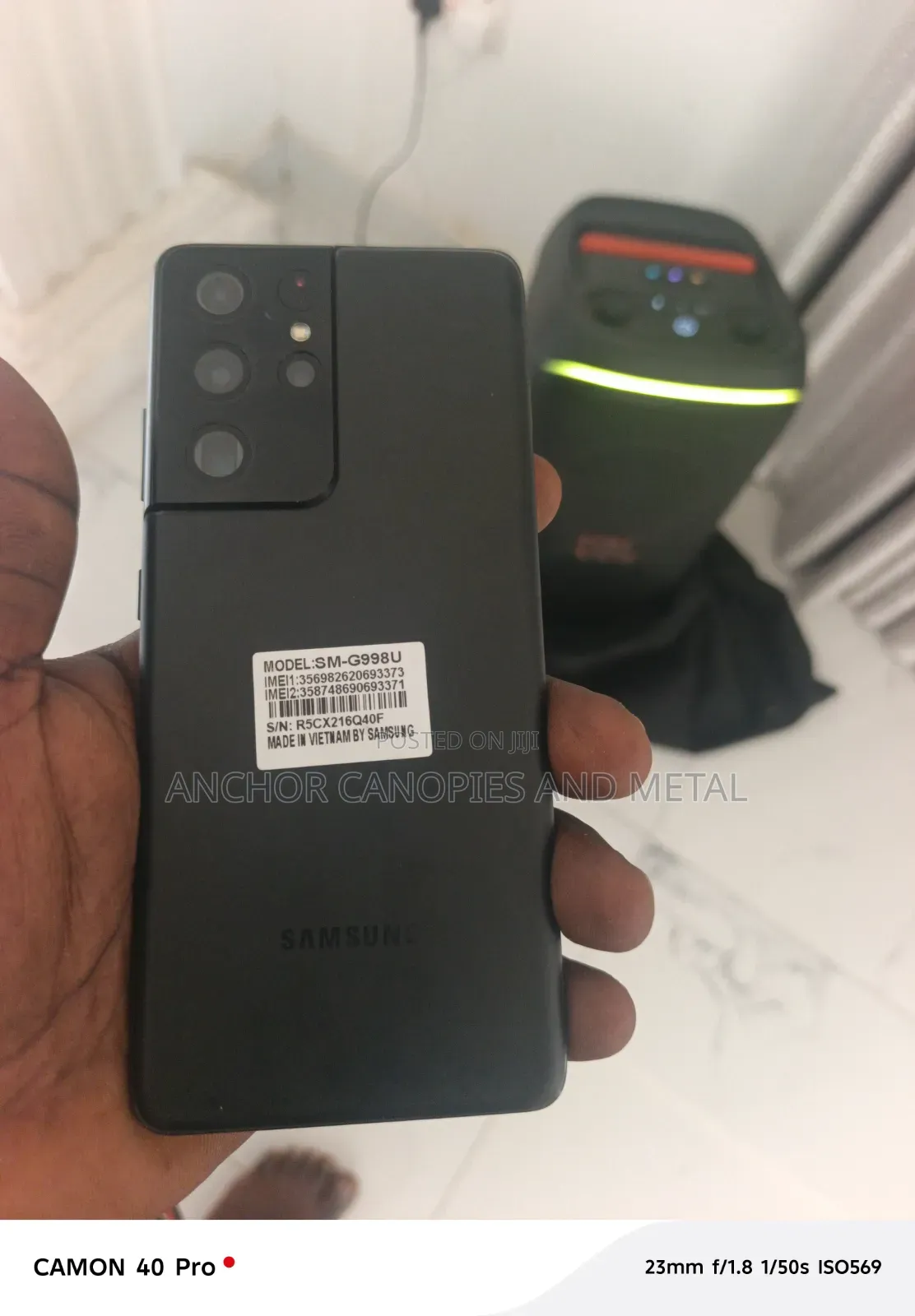 New Samsung Galaxy S21 Ultra 5G 128 GB Black