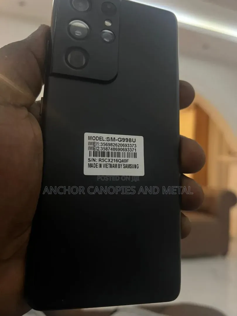 New Samsung Galaxy S21 Ultra 5G 128 GB Black