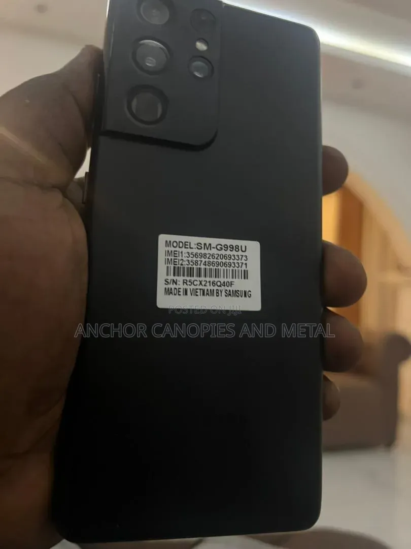 New Samsung Galaxy S21 Ultra 5G 128 GB Black