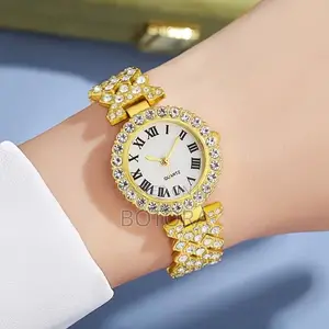5-in-1 Women’S Gold Watch Set – Box Included