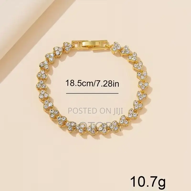 5-in-1 Women’S Gold Watch Set – Box Included