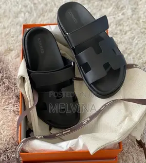 Original Hermes Unisex Slippers in Colors and Sizes in Box