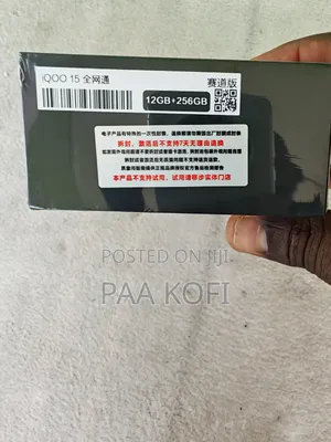 New Vivo iQOO 15 256 GB Black