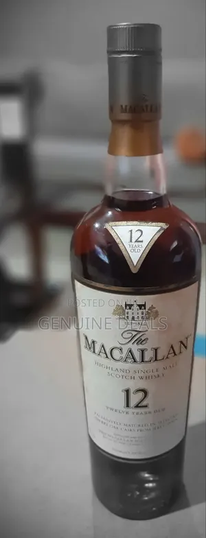 Macallan Whiskey 12yrs Old