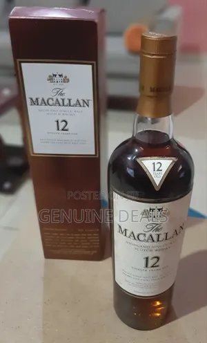 Macallan Whiskey 12yrs Old