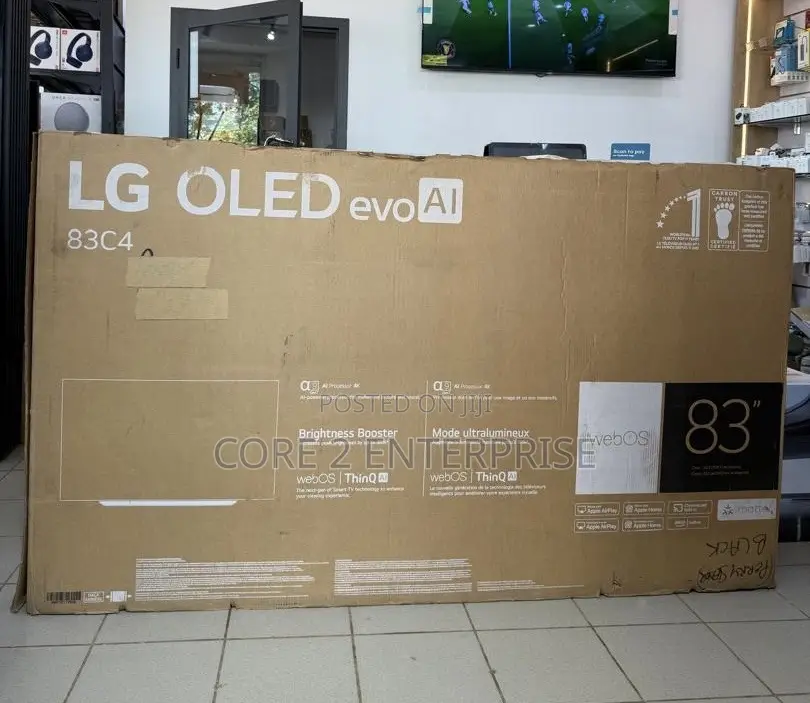 Lg Oled Evo Ai C4 83-Inch Smart Tv