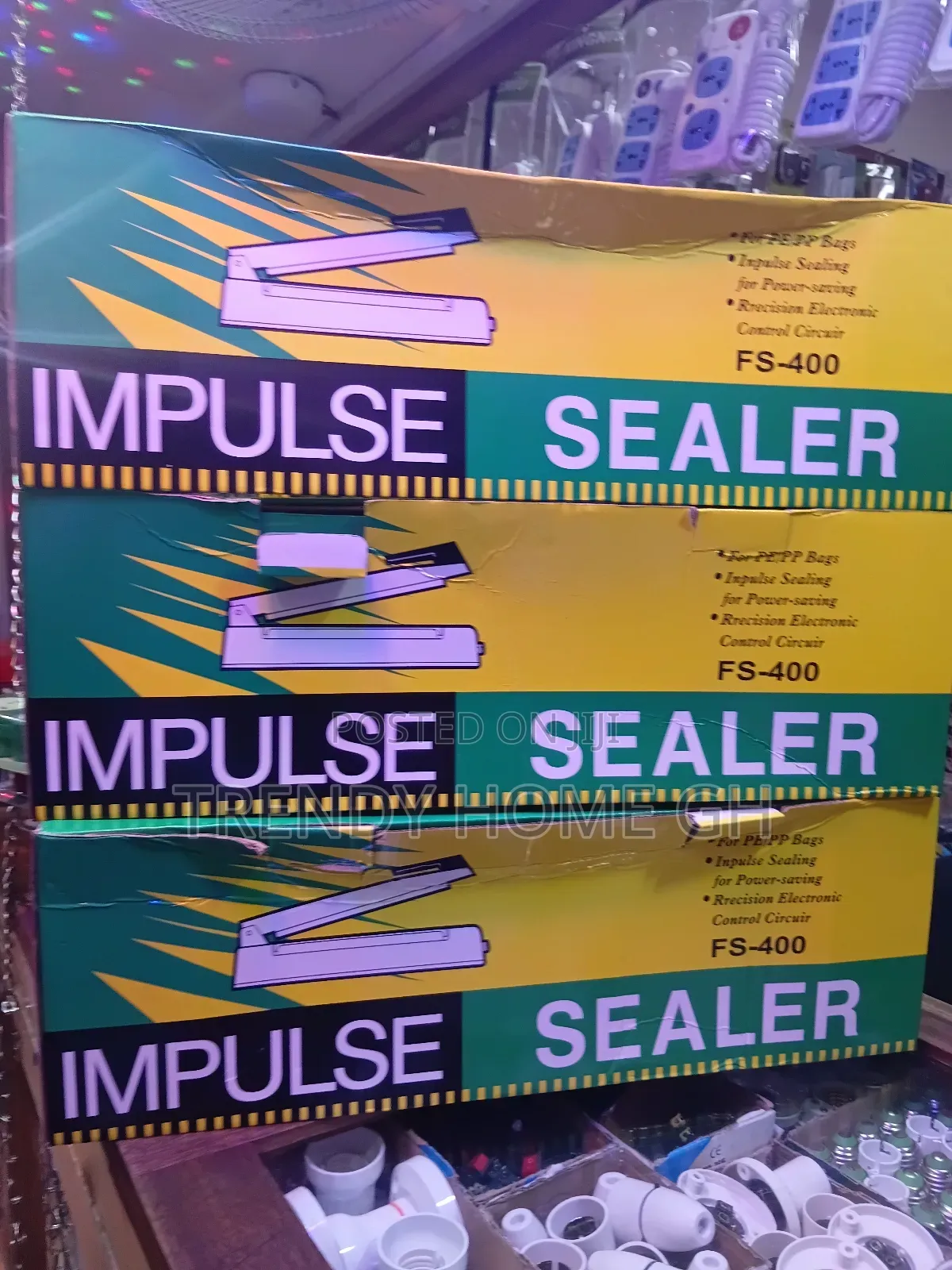400mm Impulse Sealer – Heat Sealing Machine for Nylon Packaging