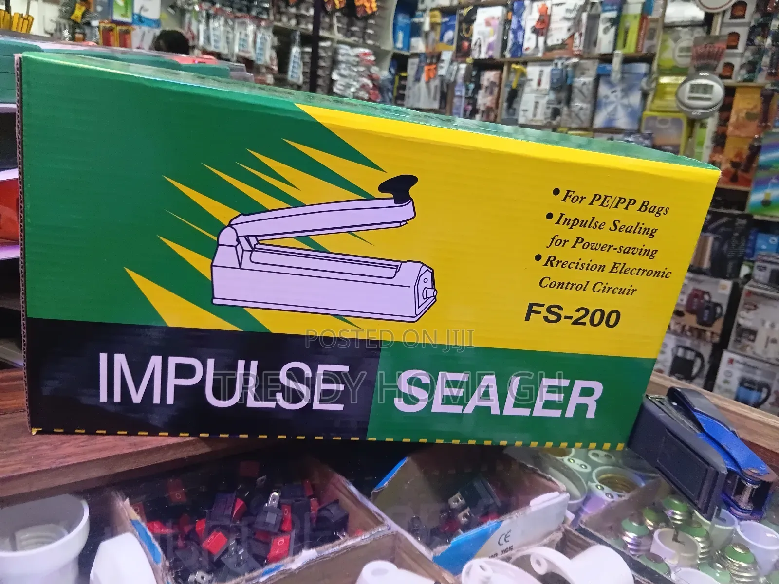 Impulse Sealer 200mm Fast Strong Sealing