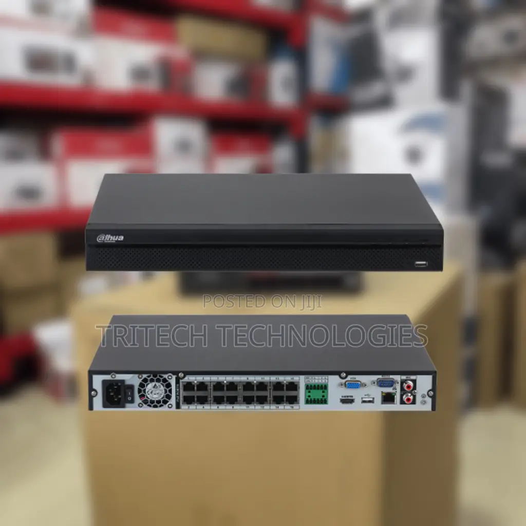 Dahua Dhi-Nvr4232-16p-4ks3 32ch 1u 16poe 2hdds Lite Network Video